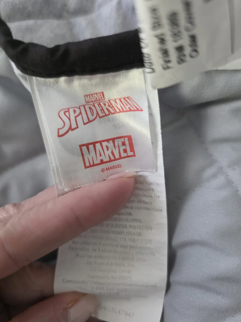 Marvel Spider-Man Quilt TWIN Gently Used